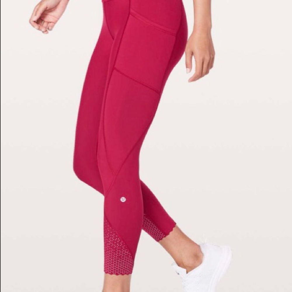 LuLuLemon Tight Stuff Tight II* Ruby Red